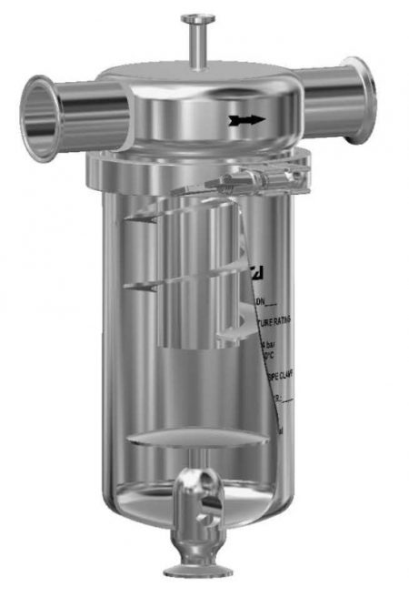 Сепараторы для стерильного пара S10H, S10HV, S11