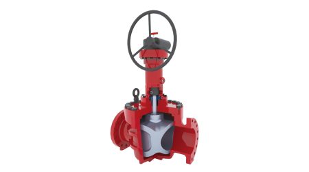 Клапан с металлической заглушкой