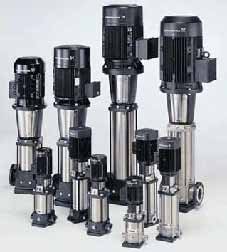 Многоступенчатый центробежный насос CR, CRI, CRN